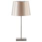 Celia Silk Effect Shade Table Lamp, Champagne