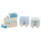 Ceramic Train Set With 1St Tooth & 1St Curl Carriages