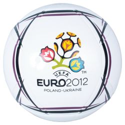 Euro 2012 Official Football-white