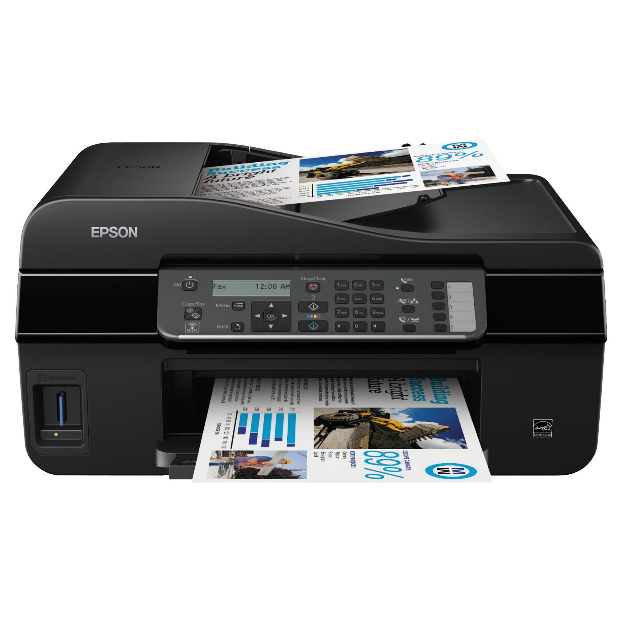 Epson Stylus BX305FW AIO Wireless (Print, Copy, Scan and Fax) Inkjet Printer