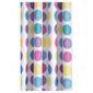 Croydex Textured Dots Textiles  Shower Curtain