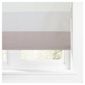 Horizontal Stripe Blackout Roller Blind 120cm Mocha