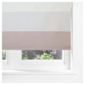 Horizontal Stripe Blackout Roller Blind 180cm Mocha