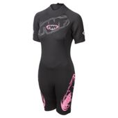 TWF Shortie Women's 2.5mm Wetsuit 14 Pink
