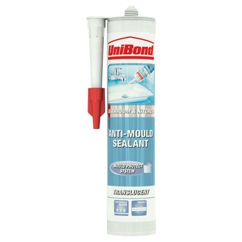 Image of Unibond Anti-mould Sealant, Translucent 300ml