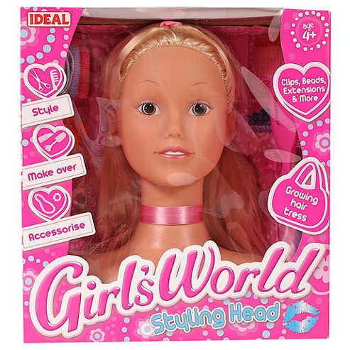 Image of Toy Brokers Girls World Bead And Style Head