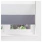 Horizontal Stripe Blackout Roller Blind 180cm Charcoal