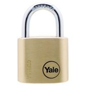 Yale 30mm Brass Padlock PK2