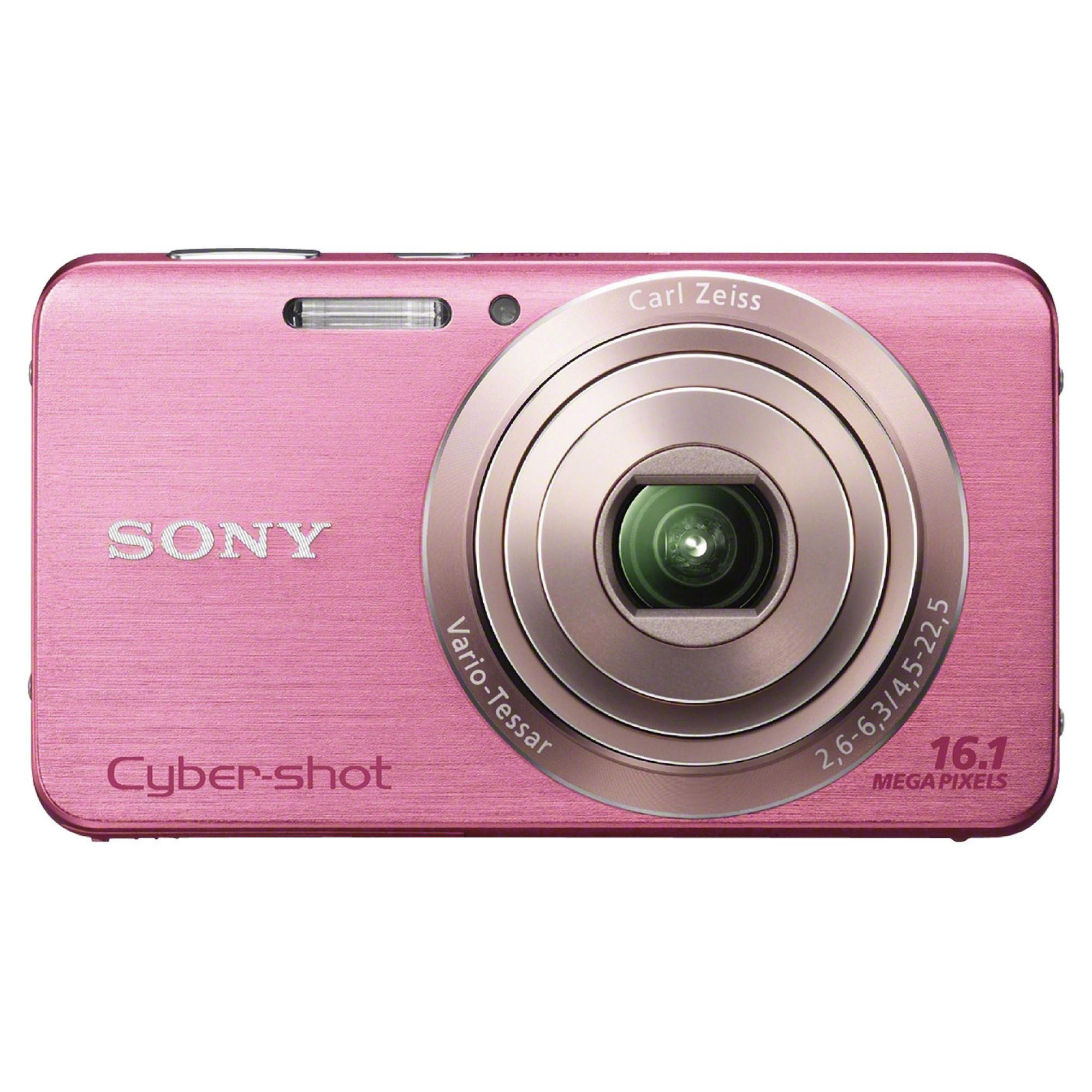 Sony W630 Digital Camera 3" LCD, Pink