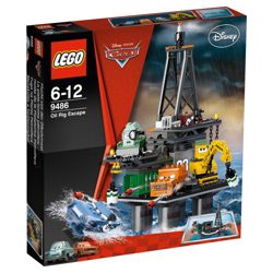 LEGO Disney Cars Oil Rig Escape 9486