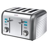 Breville VTT413 Opula Collection Moonstone 4 Slice Toaster