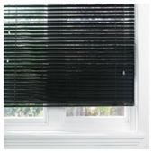 Aluminium Venetian Blind 60cm 35mm Black Gloss