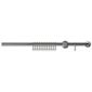 16 Bay Window Pole Kit Satin Steel