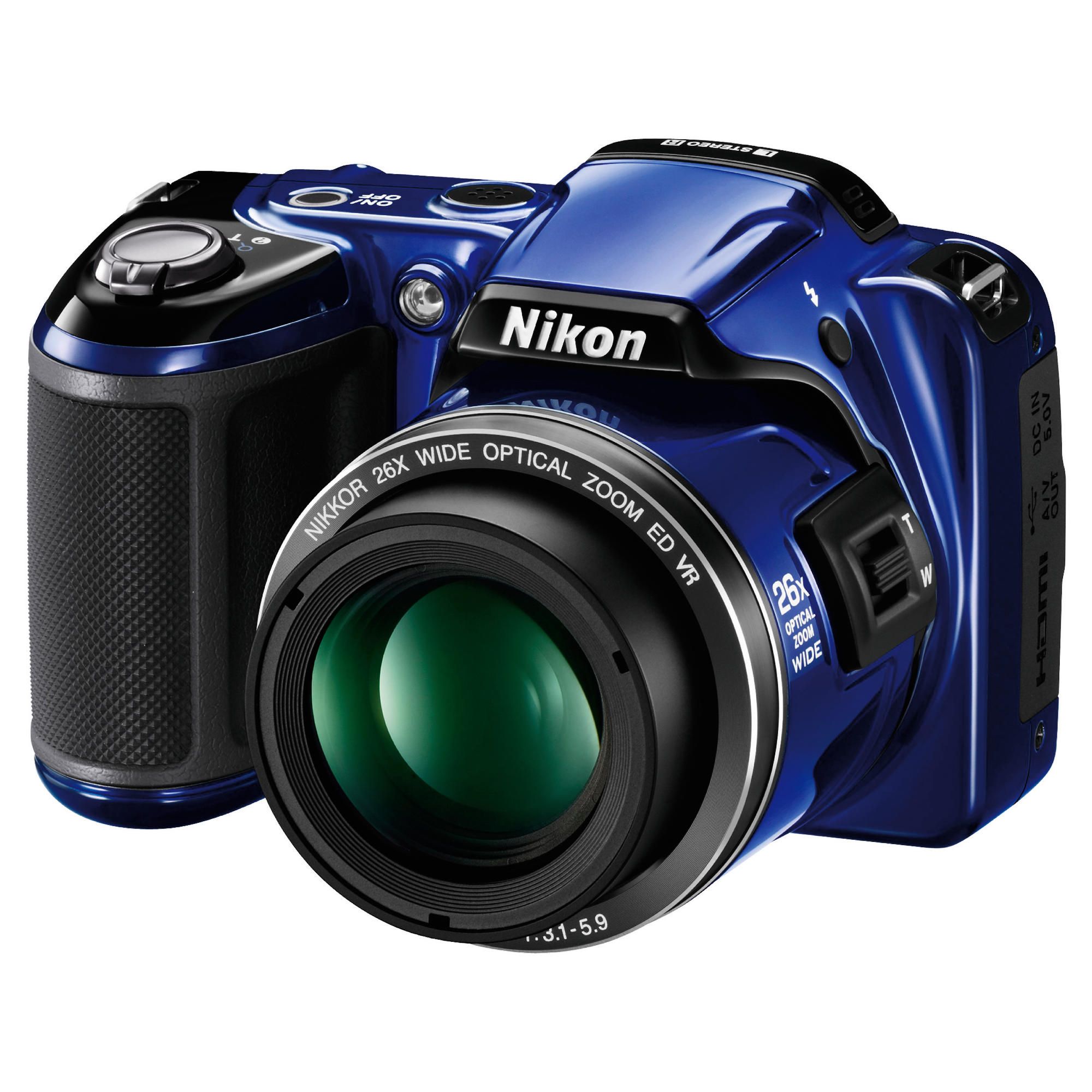 Nikon L810 Bridge Camera 3" LCD, Blue Nikon L810 Bridge Camera 3" LCD, Blue
