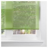 Aluminium Venetian Blind 90cm 25mm Green