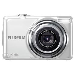 Fuji JV300 White Digital Camera