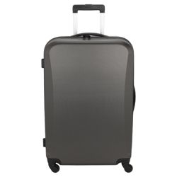 Tesco 4-Wheel Hard Shell Suitcase, Grey Large