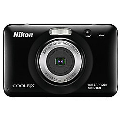 Nikon S30 Waterproof Digital Camera - Black Nikon S30 Waterproof Digital Camera - Black