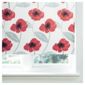 Poppy Lined Roman Blind 120x120cm Red