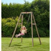 Plum® Wooden Single Swing Set