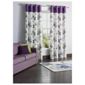 Tesco Marrakesh Print Lined Eyelet Curtains W162xL137cm (64x54"), Plum