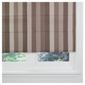 Hampton Stripe Lined Roman Blind 90x120cm Chocolate