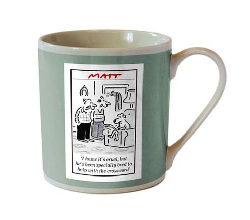 Image of Matt (the Telegraph) Grey Cartoon Mug, Dogs