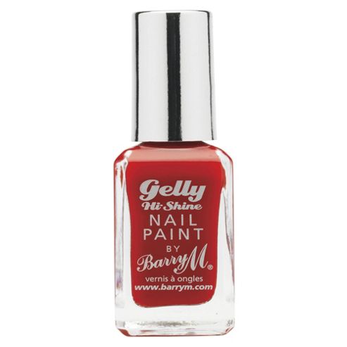Image of Barry M Gelly Hi Shine Nail Paint 4 - Blood Orange