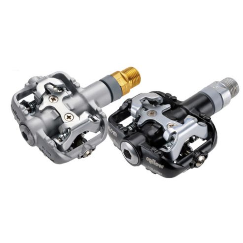 Image of Wellgo Wpd 801 - 9/16 Atb Pedals - Shimano Cleat Compatible With Sealed Bearing - Black