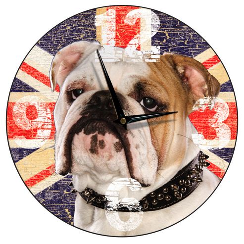 Image of Smith & Taylor British Bulldog Wall Clock