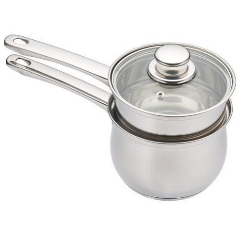 Image of Kitchen Craft Stainless Steel Porringer 16cm, Gift Boxed