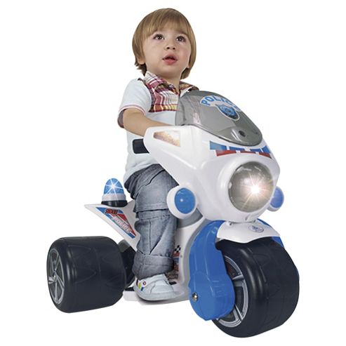 Image of Injusa Trimoto Police Samurai Battery Operated Ride-on Bike