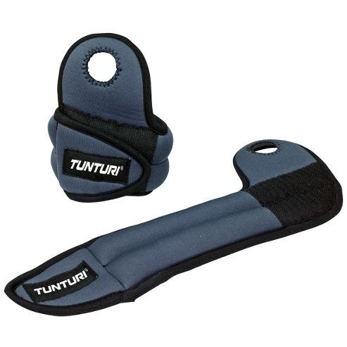 Image of Tunturi Fun Wrist Weights With Thumb Loop 1.0kg - Velcro Adjustment