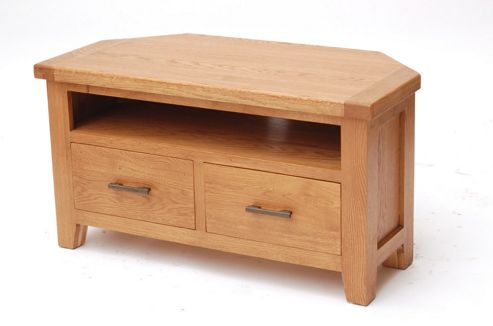 Image of Furniture Link Hampshire Corner Tv Stand