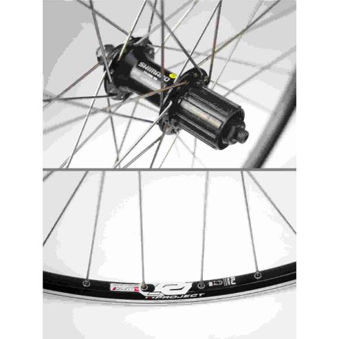 Image of Momentum Fast Lane Sport 700c Wheel: Rear