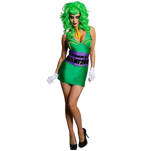Image of Dc Super-villain The Joker - Adult Costume Size: 6-8