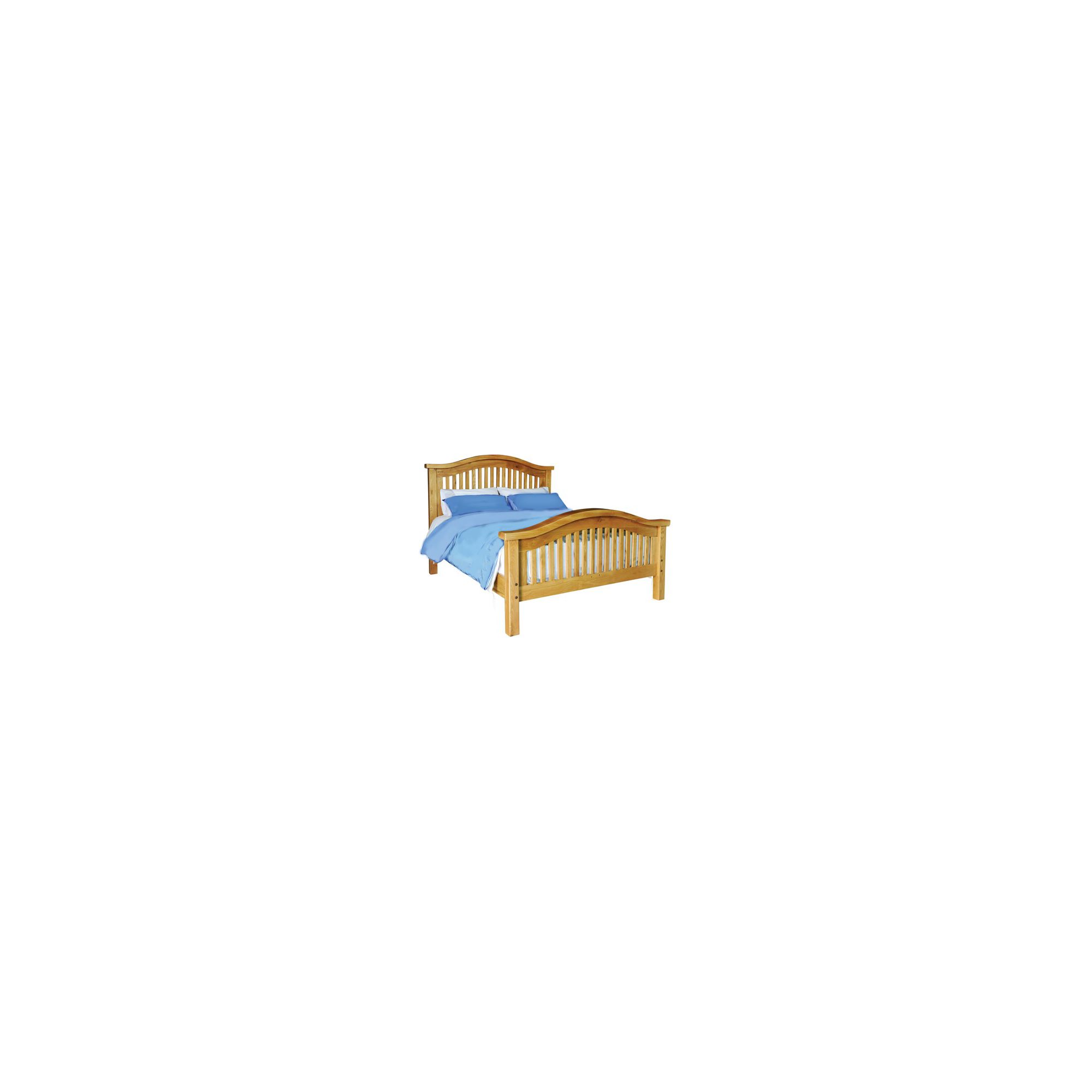 Hawkshead Calgary Curved Bed Frame - Double at Tesco Direct