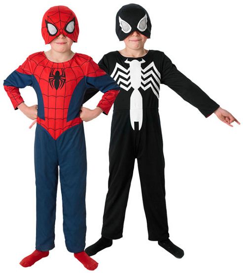 Image of 2 In 1 Ultimate Spider-man - Child Costume 7-8 Years