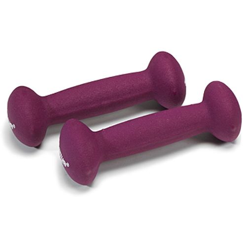 Image of Tunturi Neoprene Dumbbells Hand Weights - 2 X 1.0kg