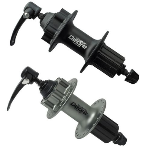 Image of Shimano M525 Deore 6-bolt Disc Rear Hub - Black 32h