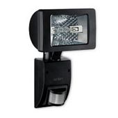 Steinel HS2160 Black Wall mounted 150w halogen sensor light