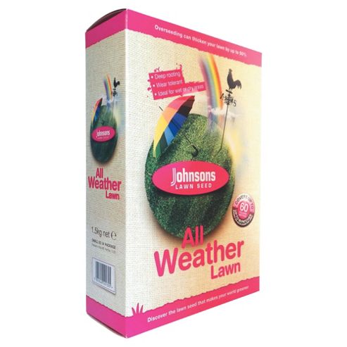 Image of Johnsons All Weather Lawn Grass Seed 1.5 Kg