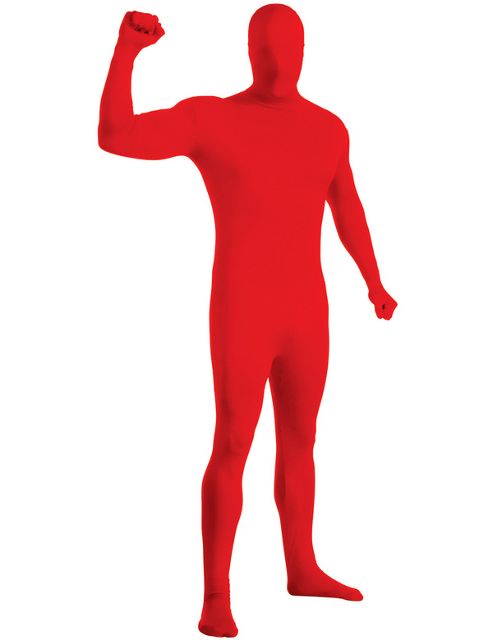 Image of Second Skin Suit Red Medium