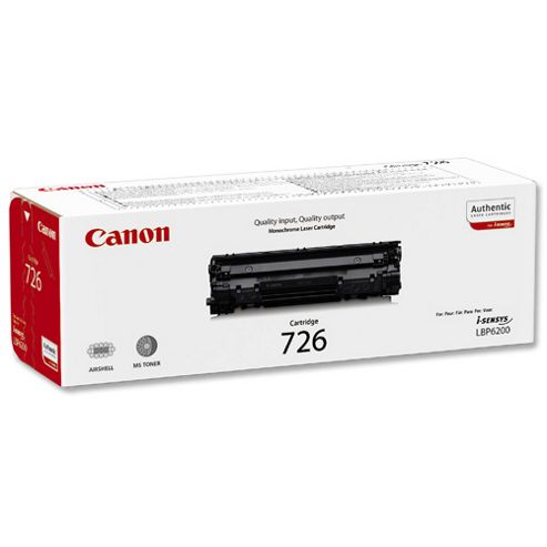 Image of Canon 726 Toner Cartridge - Black