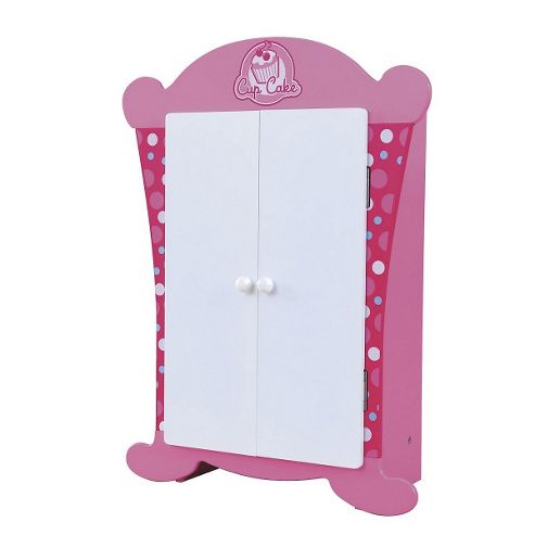 Image of Cup Cake Wooden Doll's Wardrobe
