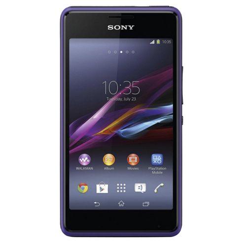 Image of Tesco Mobile Sony Xperia--- E1 Purple