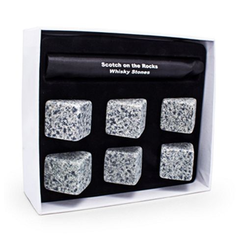 Image of Mixology Collection Granite Whisky Stones, Set Of 6