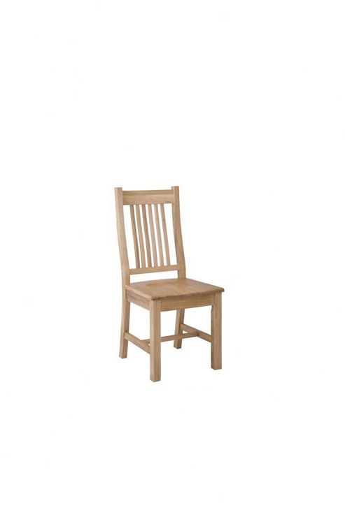 Image of Oakinsen Balmain Timber Seat Chair (set Of 2)