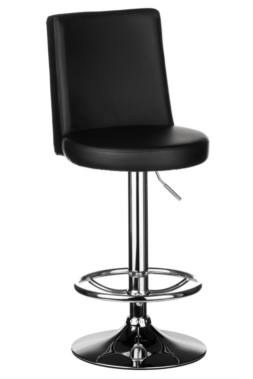 Image of Premier Housewares Bar Chair (set Of 2) - Black