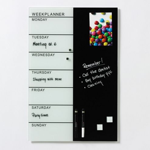 Image of Naga Magnetic Glass Week Planner